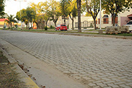 Pavimentación calle Bernardino Rivadavia